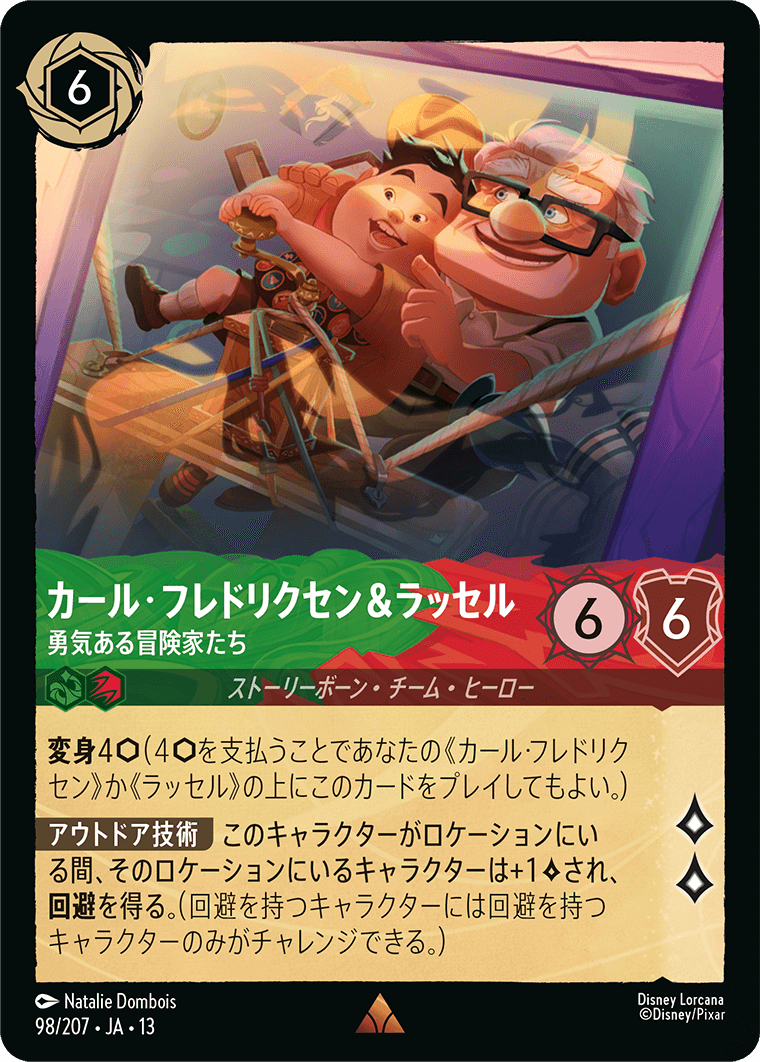 カール・フレドリクセン&ラッセル 勇気ある冒険家たち