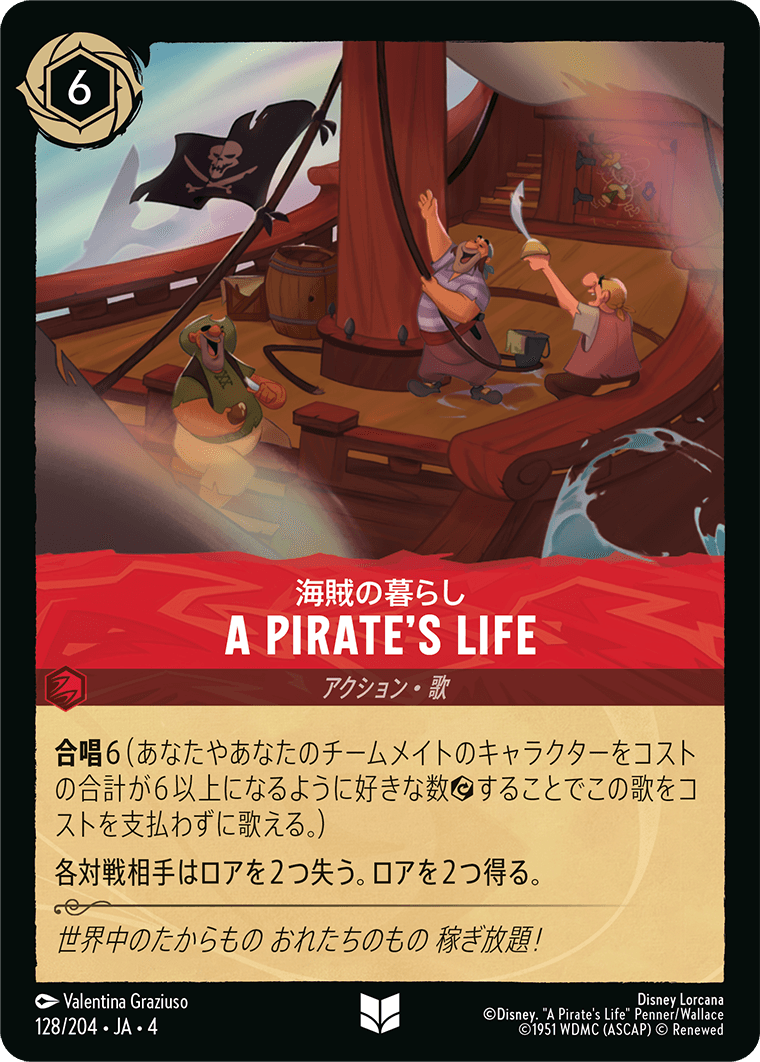 海賊の暮らし A PIRATE’S LIFE