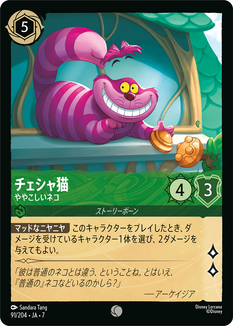 チェシャ猫 ややこしいネコ